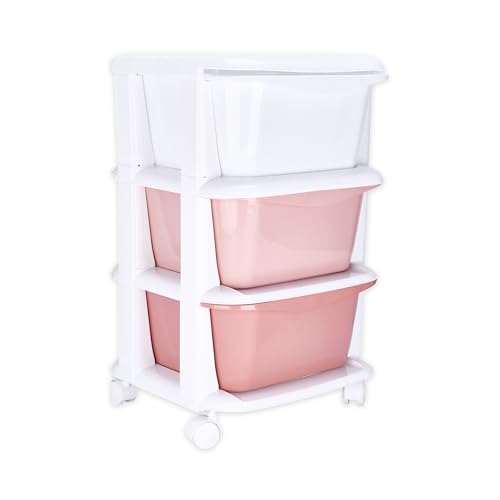 Plastic Storage - Storage Bins With Drawers - Plastic Dresser - Drawers