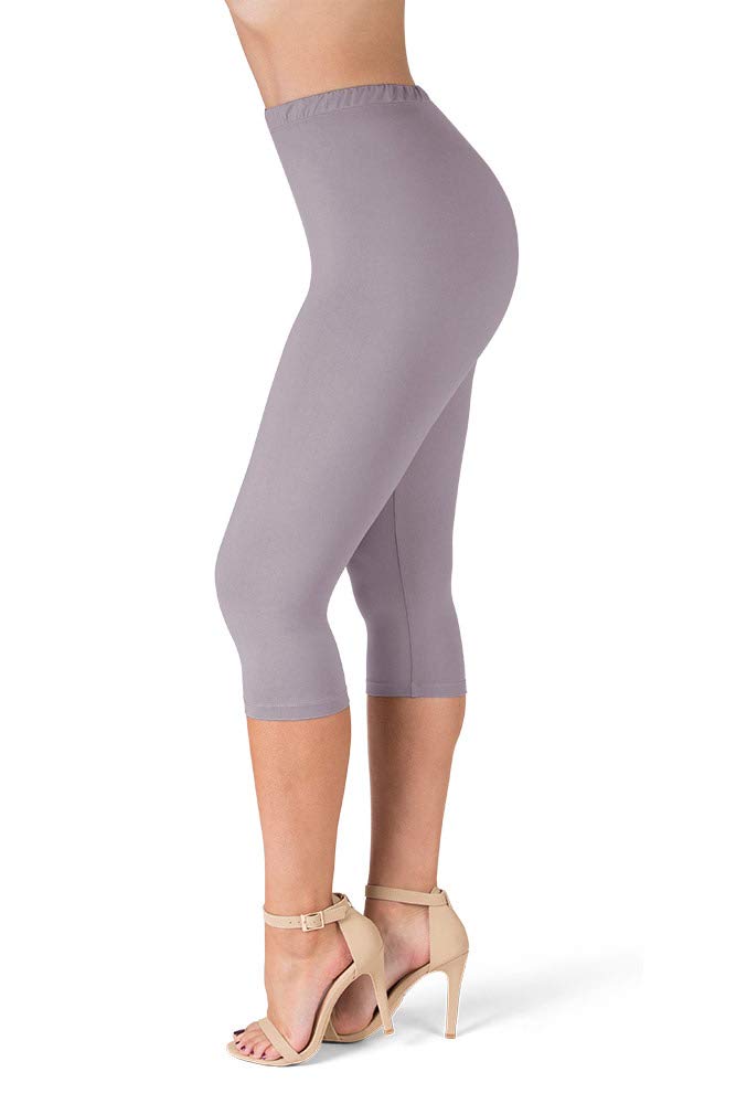 High Waisted Leggings For Women  Full Length  1 Inch Waistband