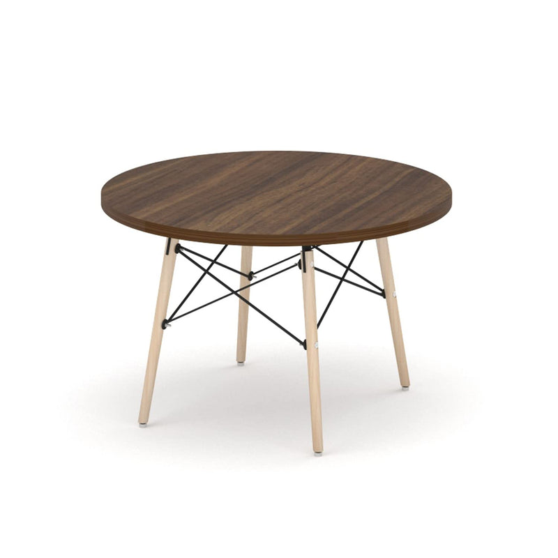 Basslev Mxbyjoeb Circular Center Table Inhabits The Shop - Type - Wood And Metal