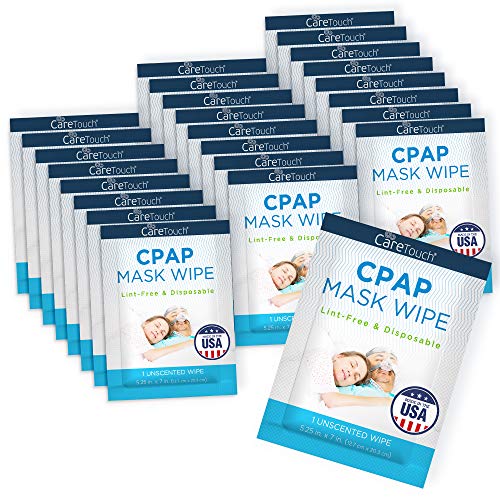 Cpap Travel Mask Wipes - 25 Individually Wrapped Cpap Wipes - Unscented