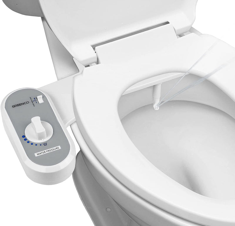 Toilet Bidet Attachment - Adjustable Non-Electric Fresh Water Spray, Bidet