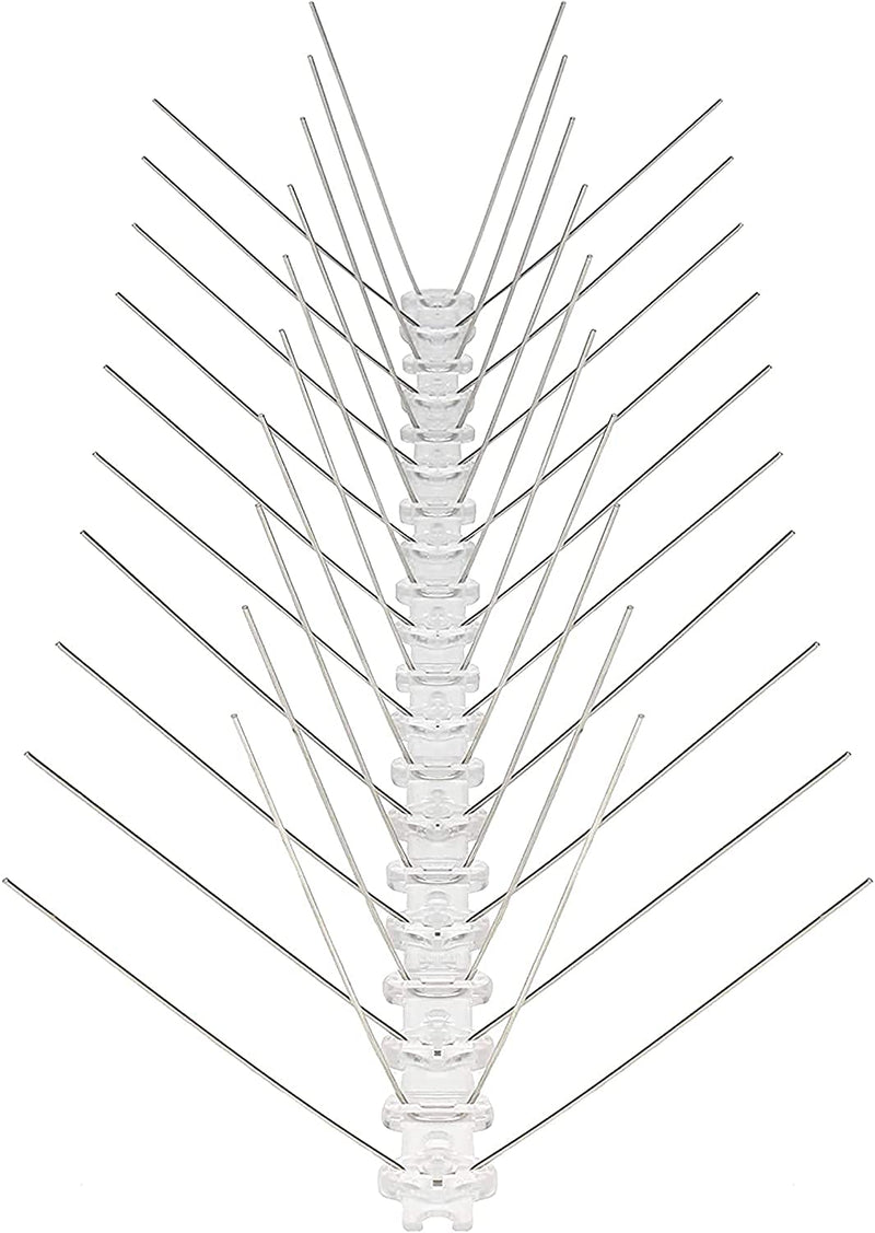 118" Stainless Steel Bird Spikes - Bird Deterrents For Outside - Total Length