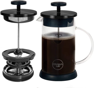 French Press Coffee And Tea Maker - Patent-Pending, Vacuum Insulated Stainless