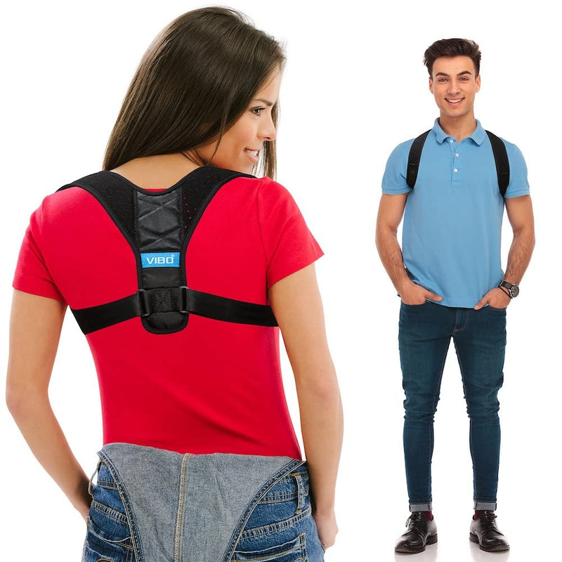 Posture Corrector For Men And Women - Comfortable Upper Back Brace Clavicle