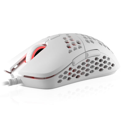 Mira M Ultra Lightweight Rgb Gaming Mouse  Honeycomb Shell  63 Grams  Max