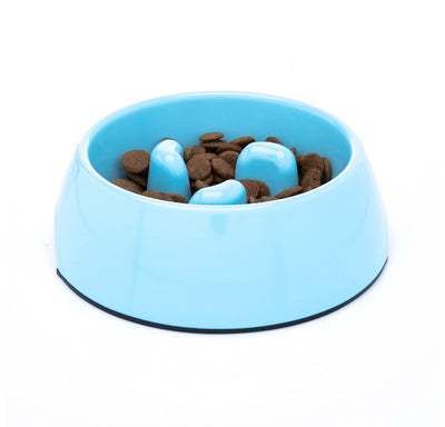 Slow Feeding Dog Bowl - Non Slip And Dishwasher Safe Melamine Dog Bowls That