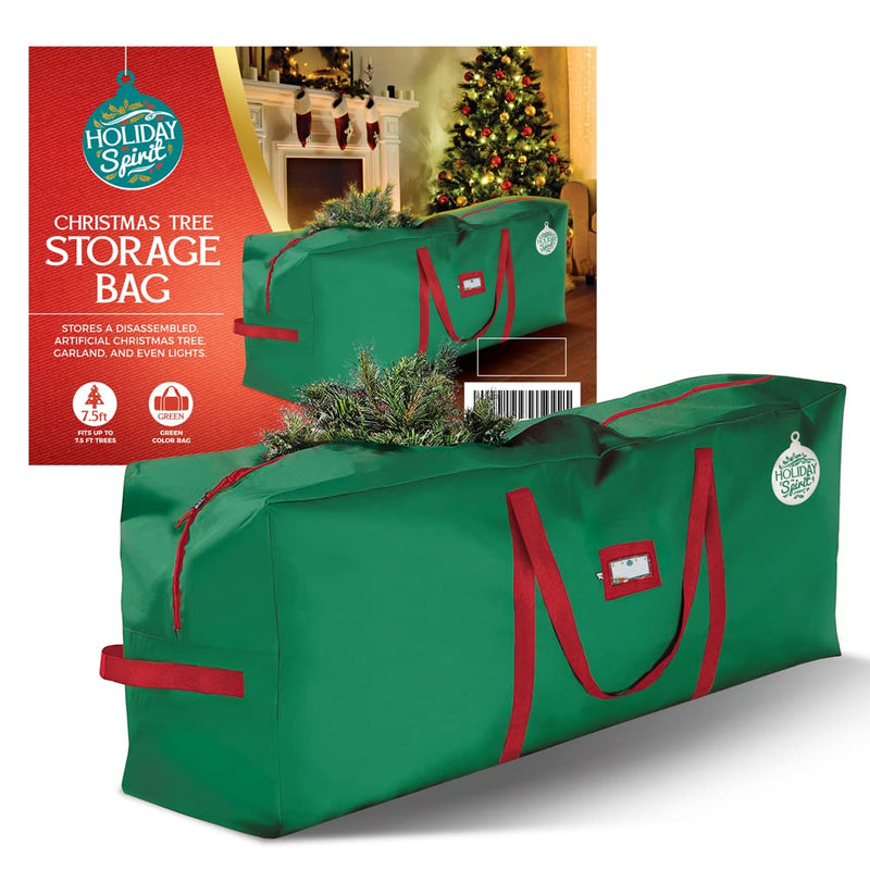 Christmas Tree Storage Bag - Heavy-Duty Tree Bag With Durable Reinforced