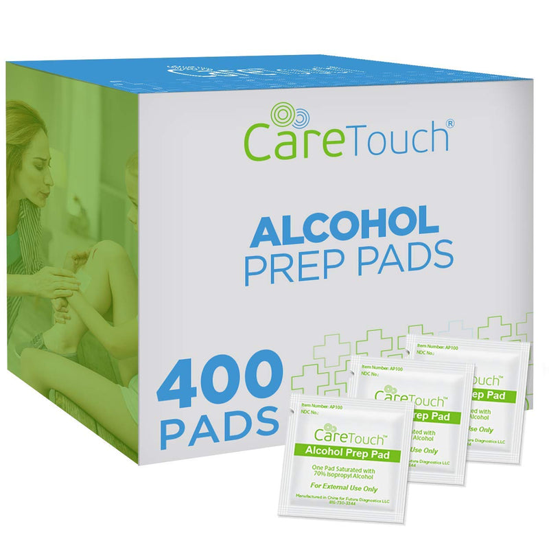 Alcohol Wipes Individually Wrapped - Prep Pads With 70% Isopropyl Alcohol