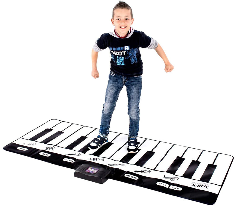 Abcotech Kids Floor Piano Mat  Giant Dance Floor Keyboard Sensory Toys  Play,