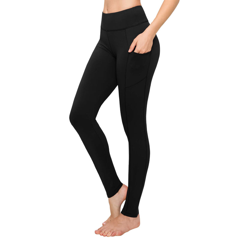 Womens High Waisted Leggings With Pockets -Leggings For Regular & Plus Size