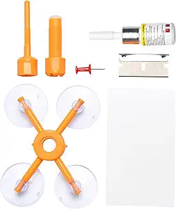 Windshield Repair Kit - Glass Repair Kit For Windscreen Chips And Cracks