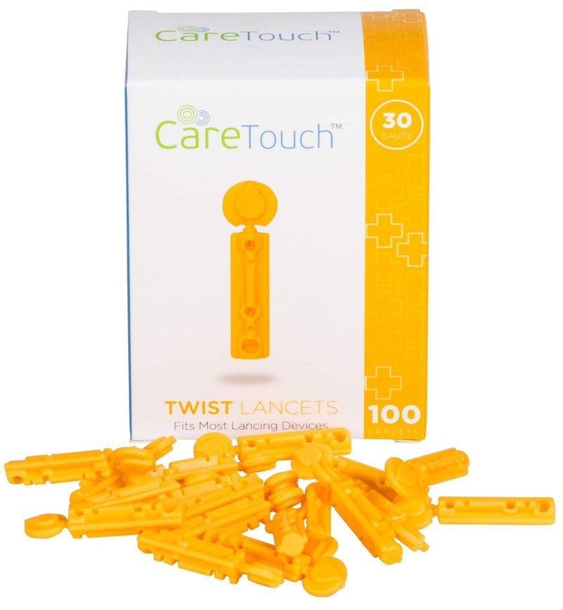 Twist Top Lancets 30 Gauge, 100 Lancets, Shape,