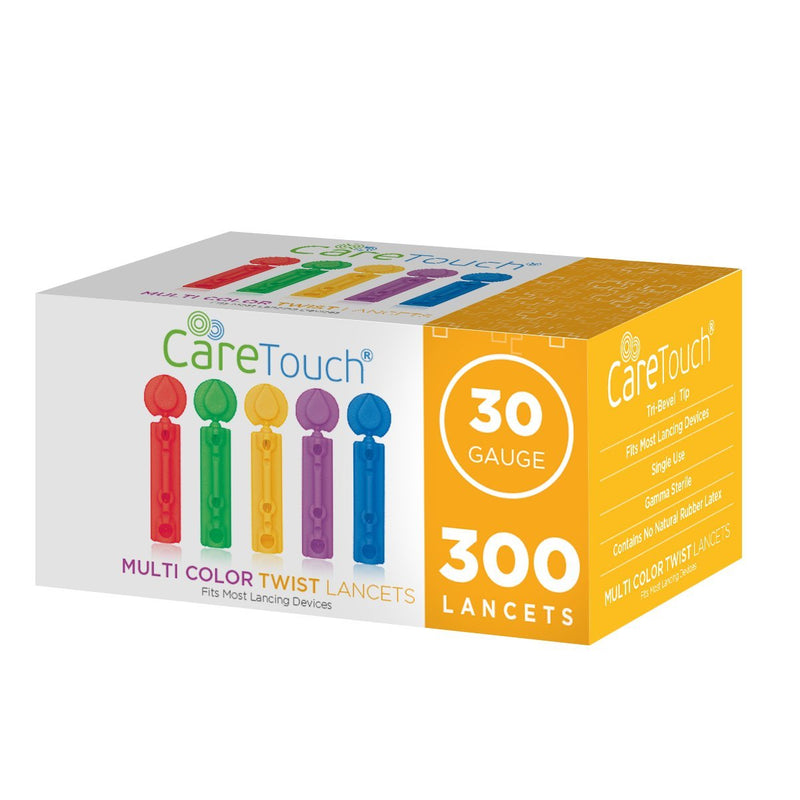 Lancets For Diabetes Testing - 30 Gauge Diabetic Lancets For Blood Testing