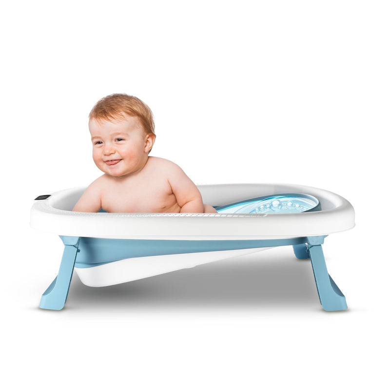 Tranquil Beauty Foldable Baby Bath Tub - Portable Bath Tub For Toddler -