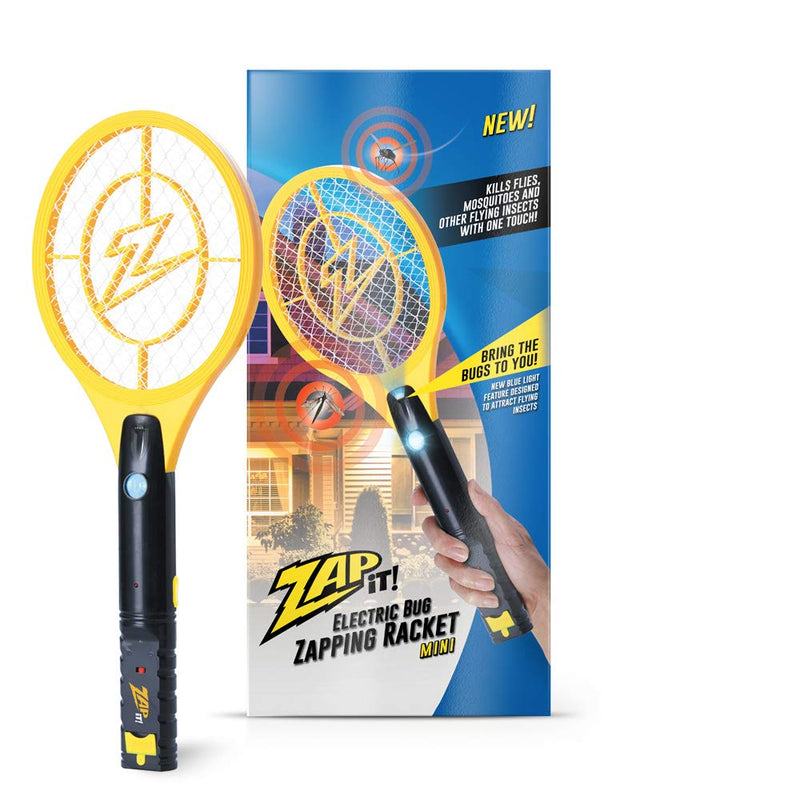 Bug Zapper Rechargeable Bug Zapper Racket W/ Blue Light Tant, 4,000 Volt