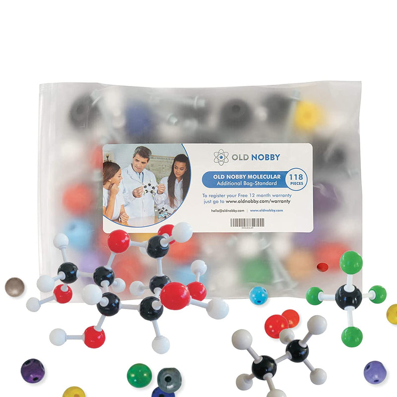 Organic Chemistry Model Kit Set Supplementary Kit 118 Pieces - Molecular Model