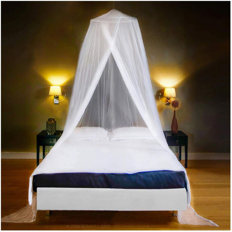 King Size Mosquito Net For Bed - Ultra-Large Mosquito Netting For Bed, Easy