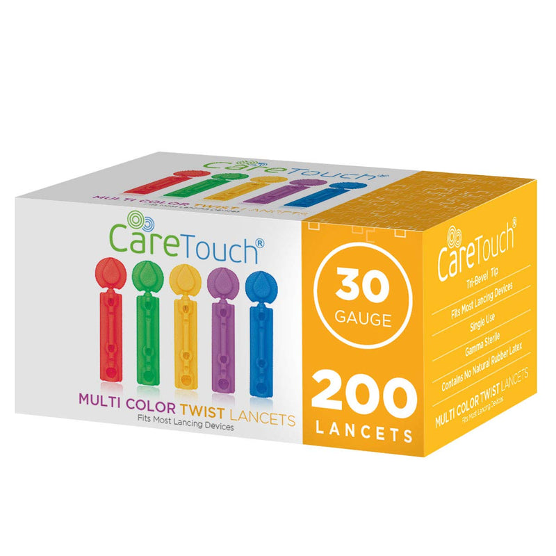 Lancets For Diabetes Testing - 30 Gauge Diabetic Lancets For Blood Testing