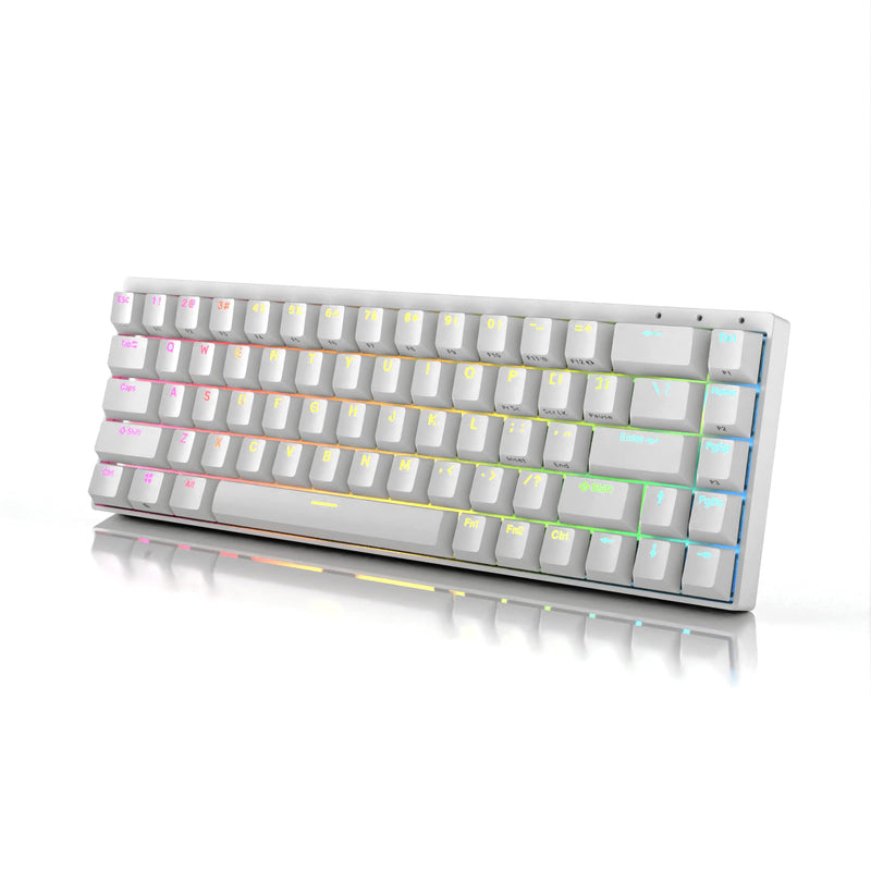 Hades 68 Rgb Mechanical Gaming Keyboard - 65% Layout - Cherry Profile -