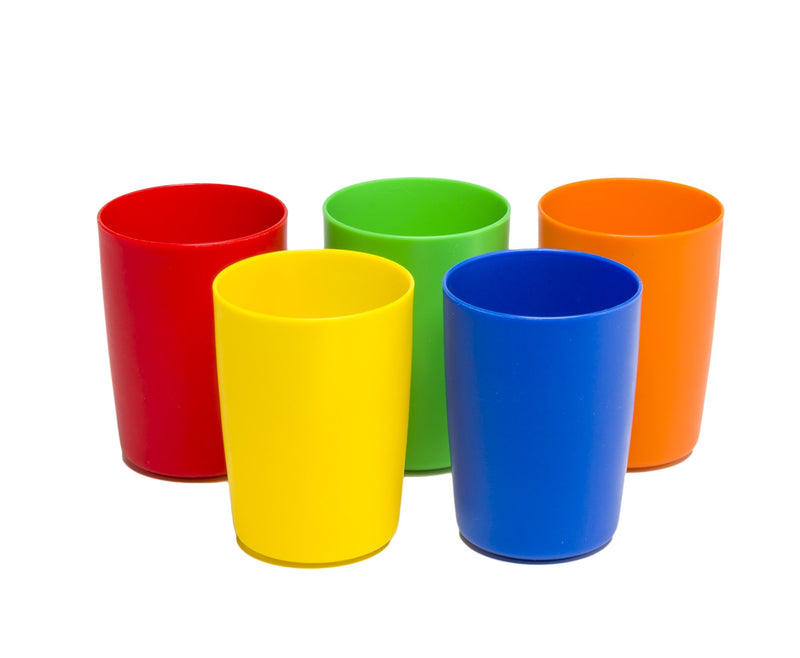 Small Plastic Cups For Kids, 5 Pcs  Toddler Cups, Kid Glass, Drinking Glasses