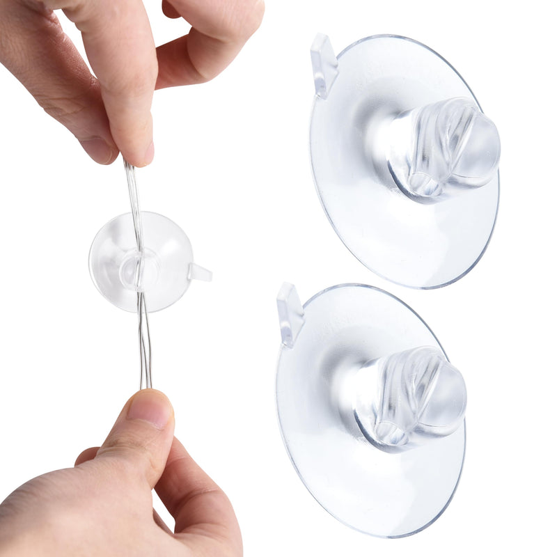 Suction Cups For Glass - 118 Inches Transparent Plastic - Window Suction