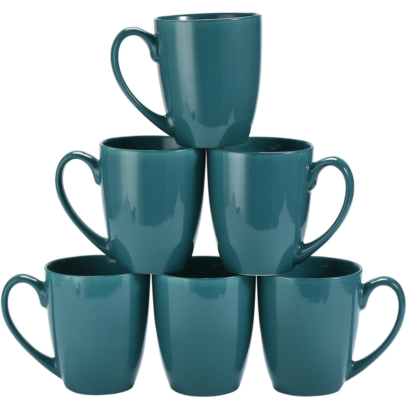 Ceramic Coffee Mug Set Of 6 - Unique Coffee Set - Coffee Cups Ceramic