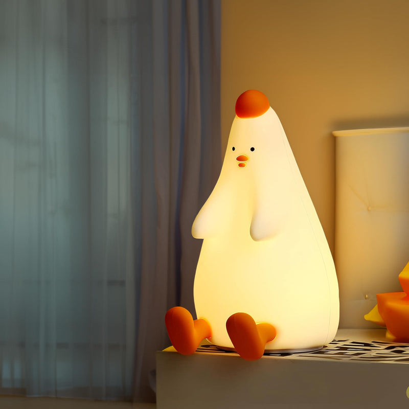 Duck Night Light - Cute Duck Lamp - Duck Light Laying Down - Lazy Duck Night