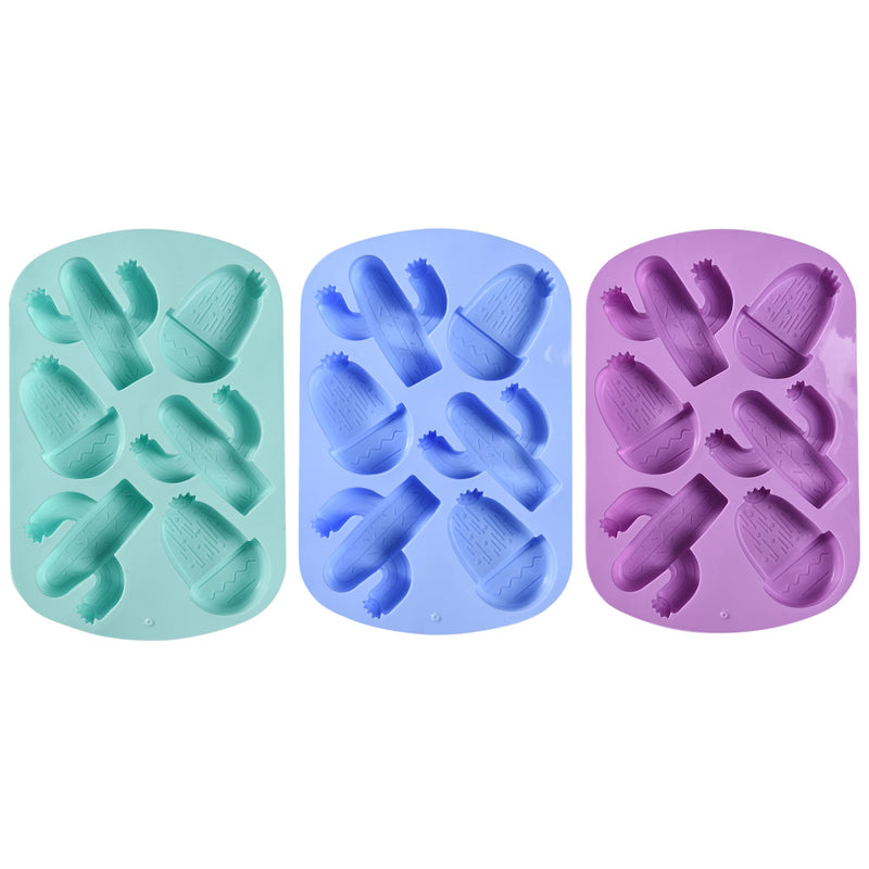 Cactus Silicone Non-Stick Molds For Chocolate, Candy, Cookie And Mini Cake -