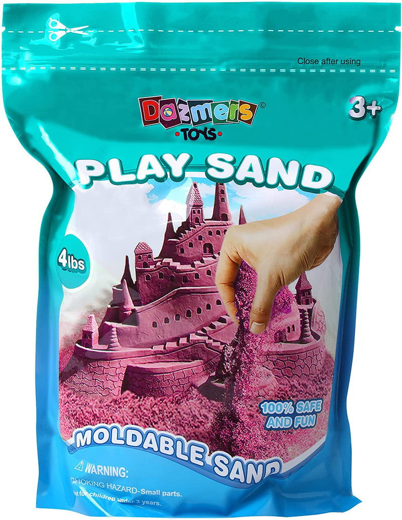 Play Sand 4 Lb Refill Pack For Sand Toys Or Sensory Bin - Bulk Sensory Sand