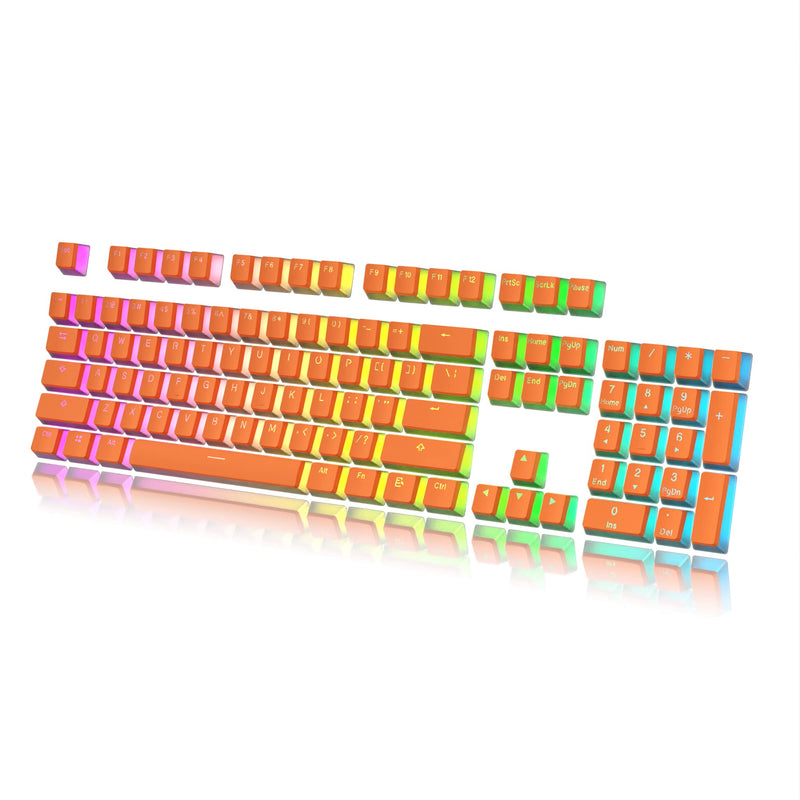 Pudding Keycaps Set  Doubleshot Pbt Keycap Set  Full 108 Oem Profile Key Set