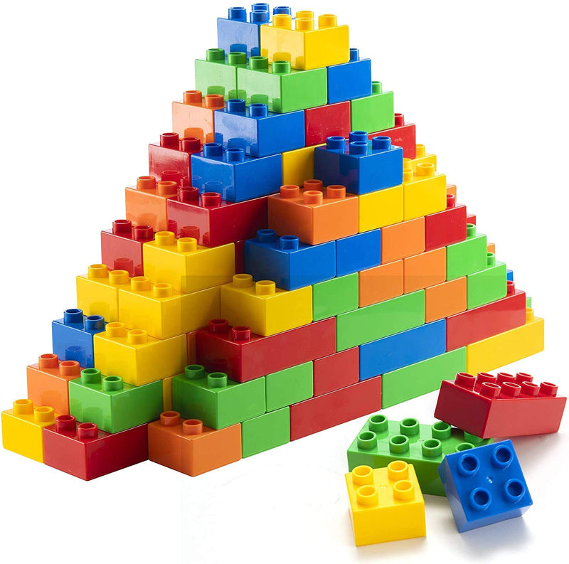 150 Piece Classic Big Building Blocks, Large Toddler Blocks, Compatible