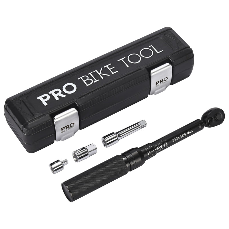 3/8" Torque Wrench Black Matte Finish - Bicycle Maintenance Tool, 10 To 60