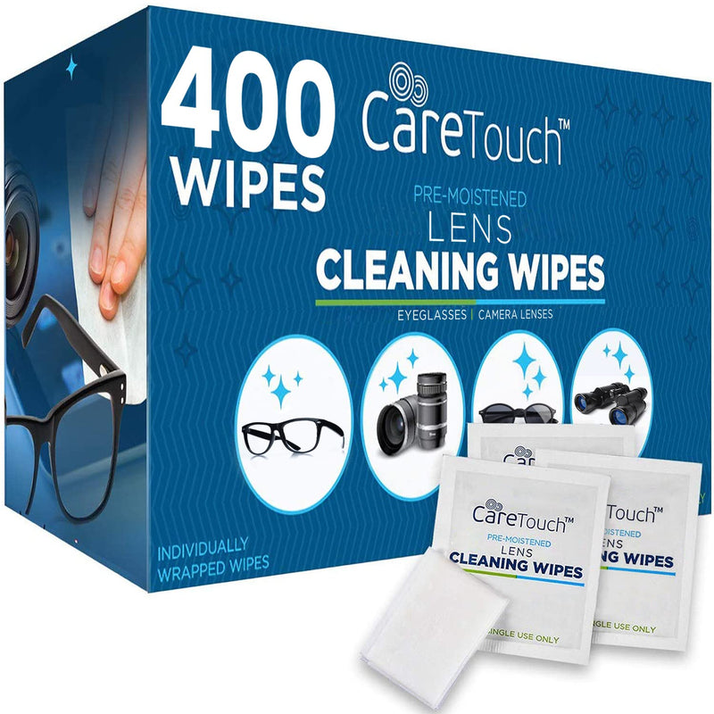 Glasses Wipes, 400ct - Lens Cleaning Wipes For Eyeglasses, Eyeglass