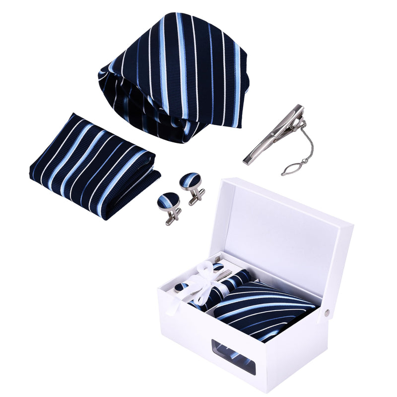 Tie Clip And Cufflink Sets For Men - Includes Men&