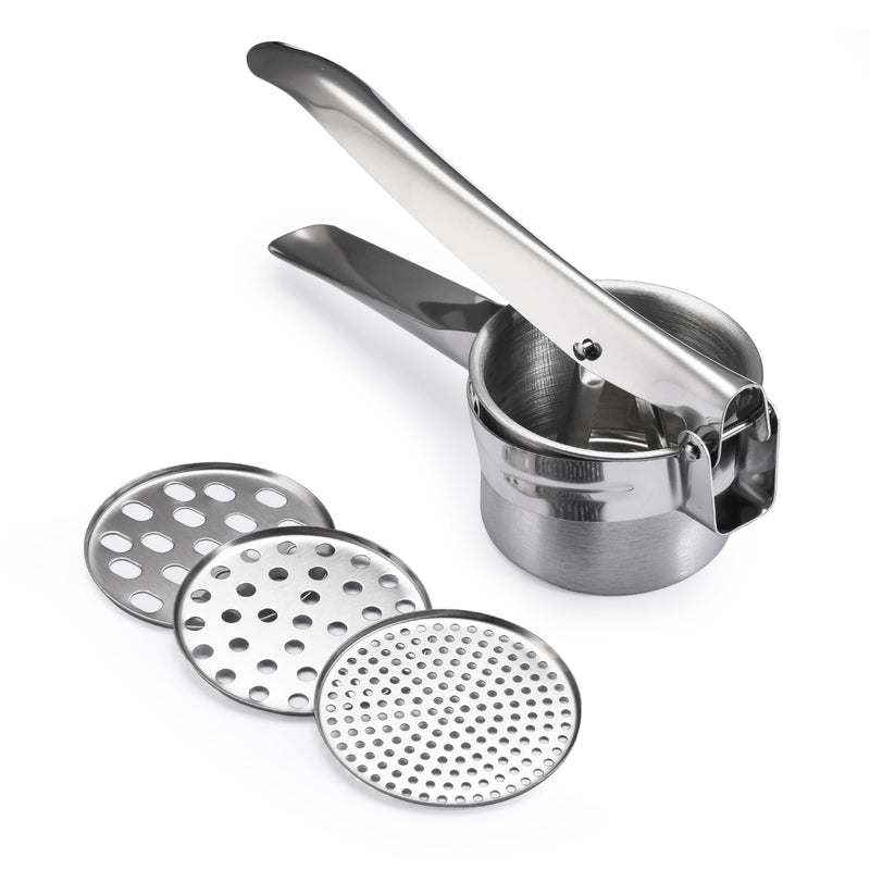 2lb Depot Potato Ricer With 3 Interchangeable Discs - Potato Masher Tool -