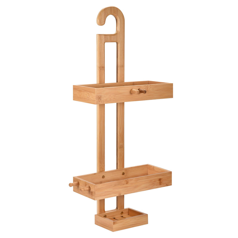 Hanging Bamboo 2 Tier Shower Caddy - 26&