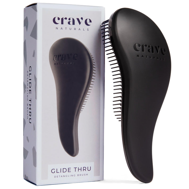 Glide Thru Detangling Brush For Adults & Kids Hair, Detangling Brush