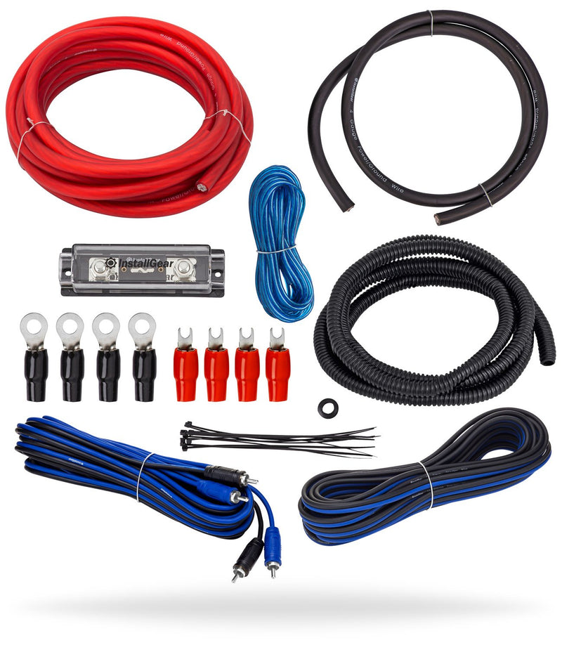 4 Gauge Amp Kit - Amp Kit With Amplifier Installation Wiring True Spec