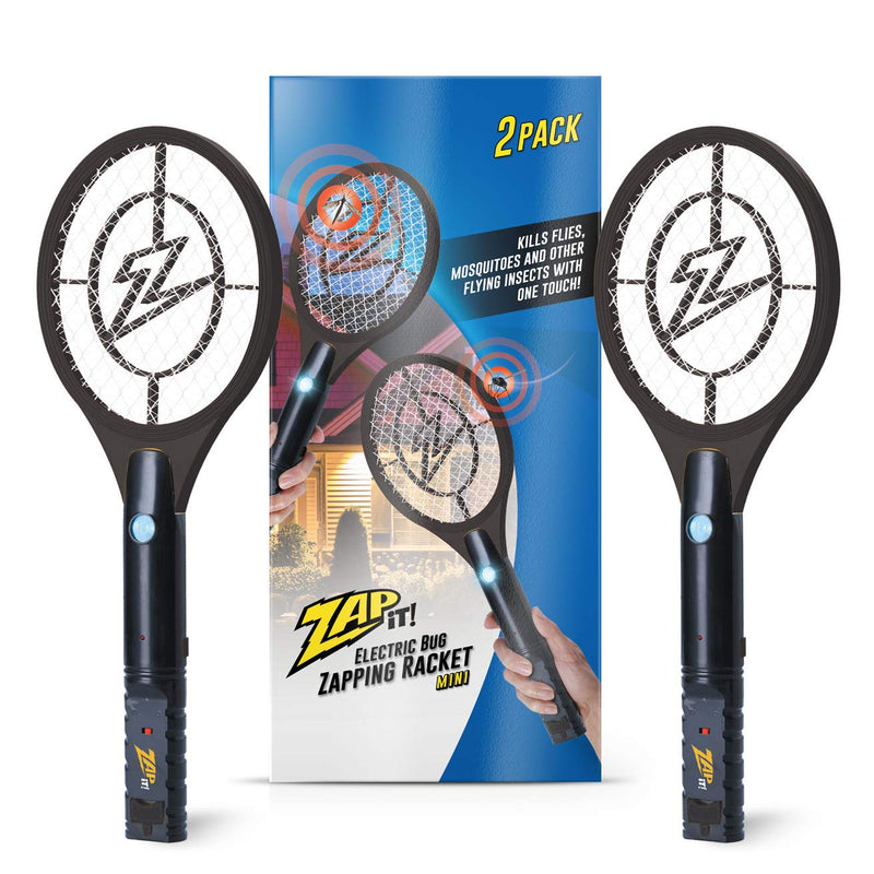 Bug Zapper Rechargeable Bug Zapper Racket, 4,000 Volt, Usb Charging Cable, 2