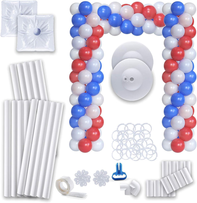 Balloon Arch Kit Column & Square  Balloon Table Arch Backdrop Stand, Frame