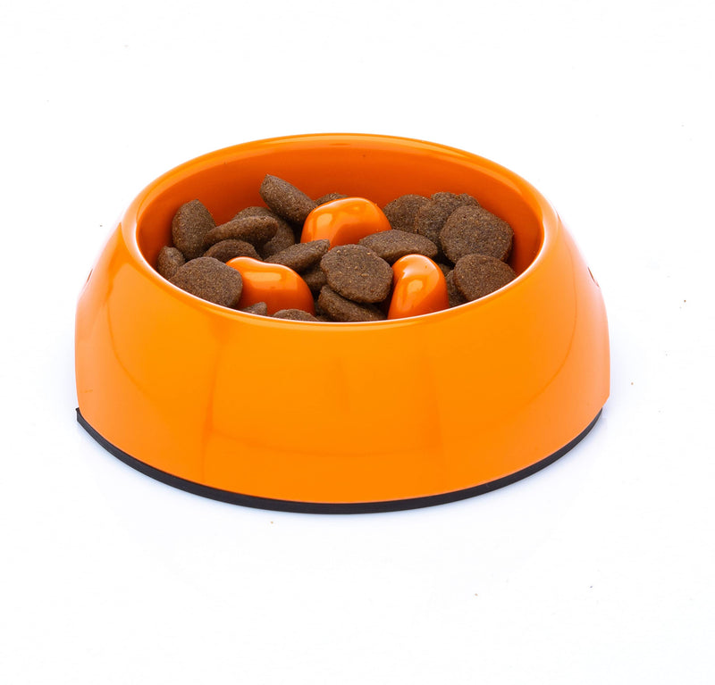 Slow Feeding Dog Bowl - Non Slip And Dishwasher Safe Melamine Dog Bowls That