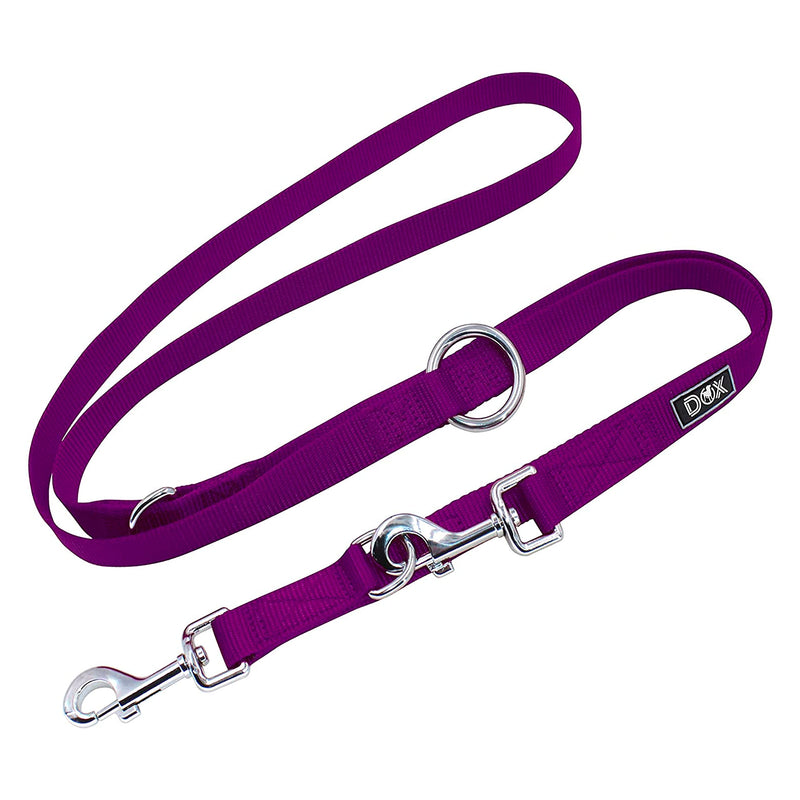 Nylon Dog Leash - 66 Ft, 3-Way Adjustable Leash Dogs - Xs