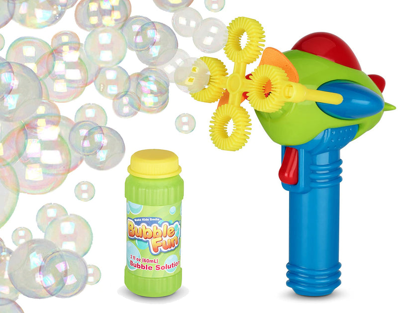 Bubble Blaster For Kids (Boys, Girls)  Toy Bubble Gun Non-Toxic And Leak