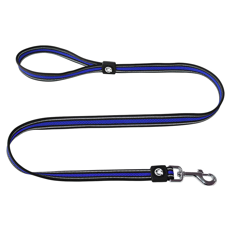 Reflective Airmesh Dog Leash - 4 Ft, Training Leash With Padded Hand Loop Dogs -