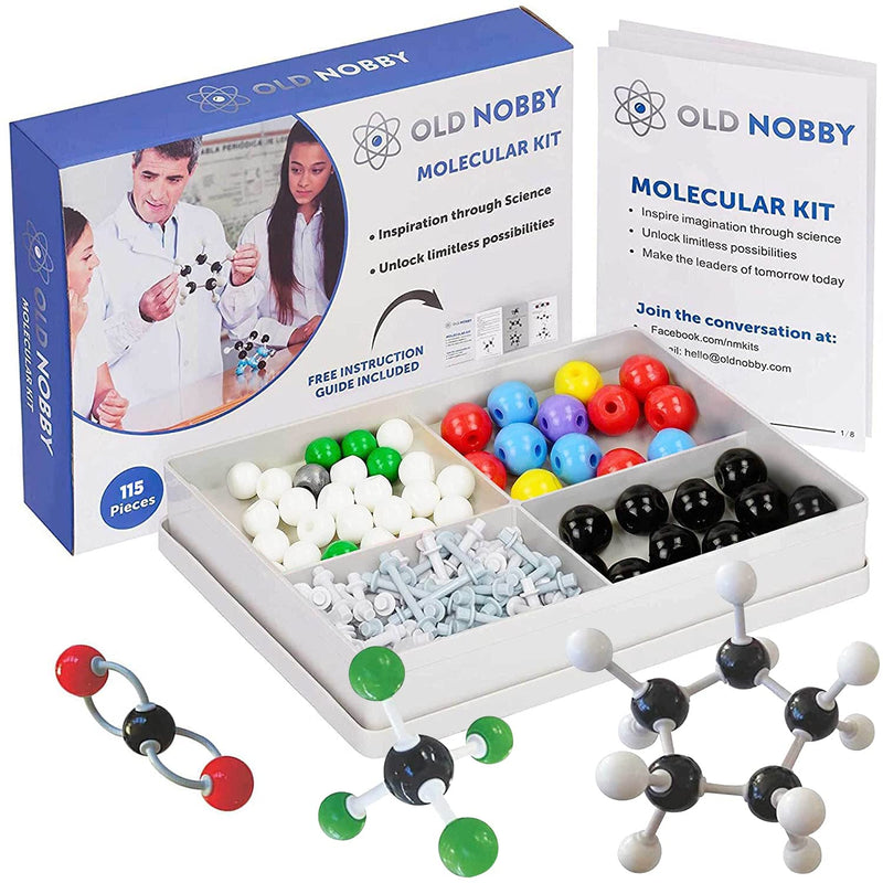 Organic Chemistry Model Kit (115 Pc) Chemistry Set Molecular Model Kit