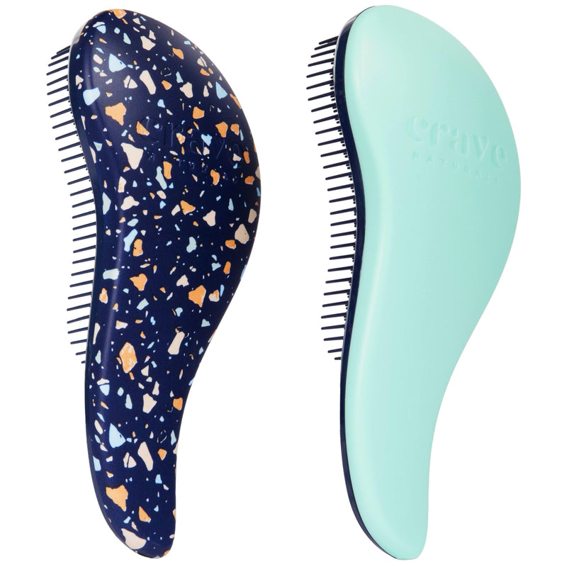 Glide Thru Detangling Hair Brushes For Adults & Kids Hair - Detangler