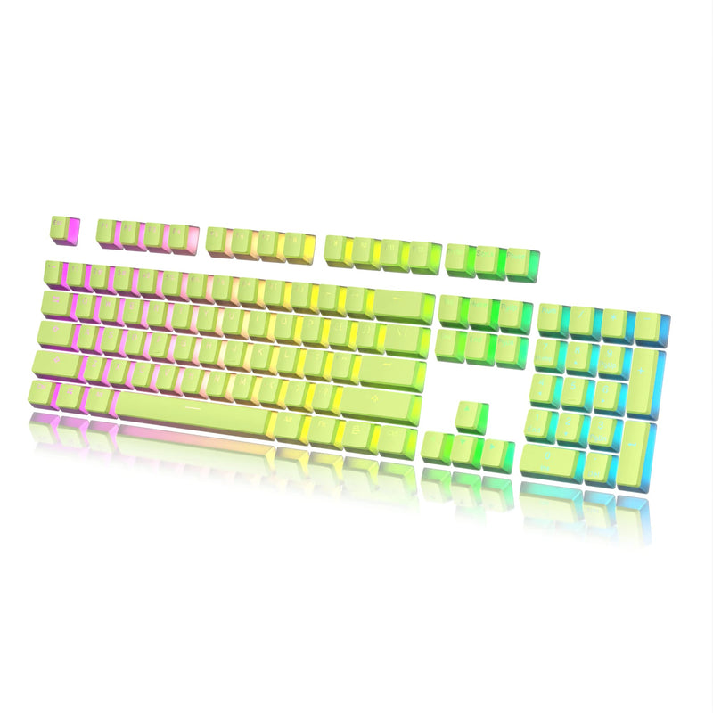 Pudding Keycaps Set  Doubleshot Pbt Keycap Set  Full 112 Oem Profile Key Set