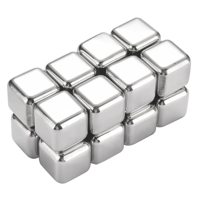 Stainless Steel Ice Cubes_Silver_Set