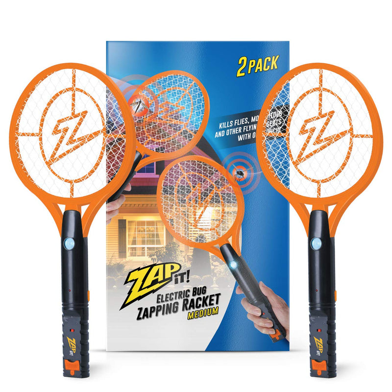 Electric Fly Swatter Racket & Mosquito Zapper - High Duty 4,000 Volt Electric