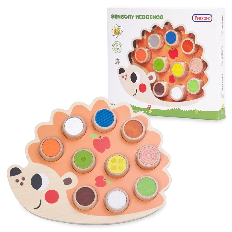 Wooden Sensory Hedgehog Matching